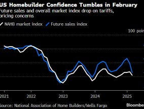 利率高企且关税带来成本风险 美国住宅建筑商信心跌至五个月低点